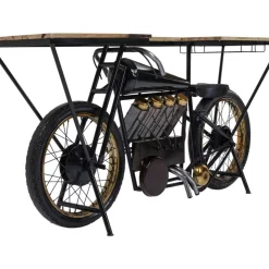 KARE Design Kommoden & Sideboards-Konsole Motorbike Schwarz