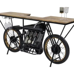 KARE Design Kommoden & Sideboards-Konsole Motorbike Schwarz