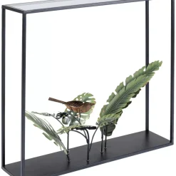 KARE Design Kommoden & Sideboards-Konsole Palms Schwarz 100X86Cm