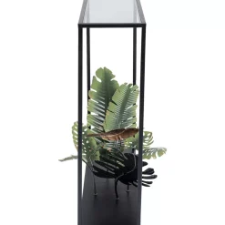 KARE Design Kommoden & Sideboards-Konsole Palms Schwarz 100X86Cm