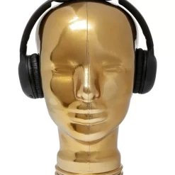 KARE Design Deko & Geschenkartikel-Kopfhorerstander Gold Metallic