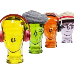 KARE Design Deko & Geschenkartikel-Kopfhorerstander Transparent Sortiert
