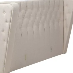 KARE Design Betten-Kopfteil Benito Moon Creme 160Cm