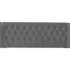 KARE Design Betten-Kopfteil Benito Moon Grau 180Cm