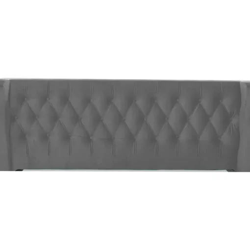 KARE Design Betten-Kopfteil Benito Moon Grau 180Cm