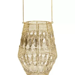 KARE Design Kerzenständer & Laternen-Laterne Hayat Brass 33Cm