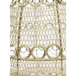 KARE Design Kerzenständer & Laternen-Laterne Hayat Cone Brass 37Cm