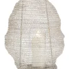 KARE Design Kerzenständer & Laternen-Laterne Mesh Silber O30Cm