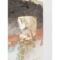 KARE Design Bilder-Leinwandbild Art Splash Blau 90X120Cm