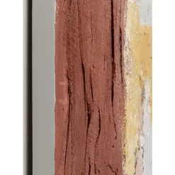 KARE Design Bilder-Leinwandbild Art Splash Orange 90X120Cm