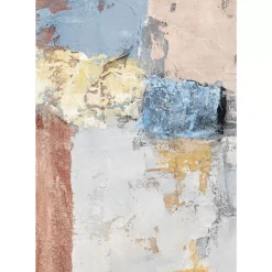 KARE Design Bilder-Leinwandbild Art Splash Orange 90X120Cm