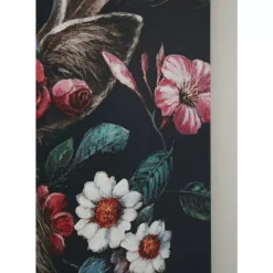 KARE Design Bilder-Leinwandbild Deer In Flower 90X140Cm