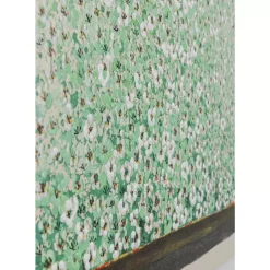 KARE Design Bilder-Leinwandbild Flower Boat Beige Grun 80X100Cm