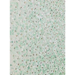 KARE Design Bilder-Leinwandbild Flower Boat Beige Grun 120X160Cm