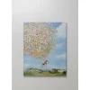 KARE Design Bilder-Leinwandbild Flying Elephant In Day 120X160Cm
