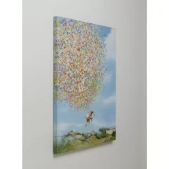 KARE Design Bilder-Leinwandbild Flying Elephant In Day 120X160Cm