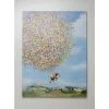 KARE Design Bilder-Leinwandbild Flying Elephant In Day 80X100Cm
