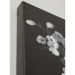 KARE Design Bilder-Leinwandbild Night Leo In Flower 90X140Cm