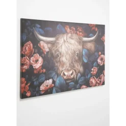 KARE Design Bilder-Leinwandbild Yak In Flower 140X90Cm
