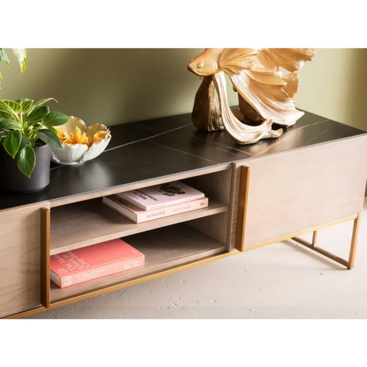 KARE Design Kommoden & Sideboards-Lowboard Cesaro 160X50Cm
