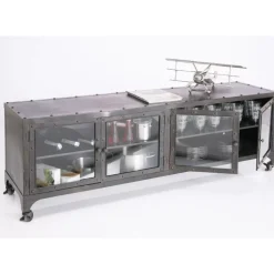 KARE Design Kommoden & Sideboards-Lowboard Factory Metall