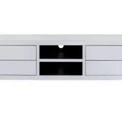 KARE Design Kommoden & Sideboards-Lowboard Luxury Push Weiss 140X50Cm