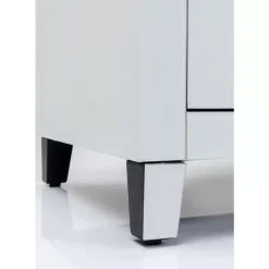 KARE Design Kommoden & Sideboards-Lowboard Luxury Push Weiss 140X50Cm