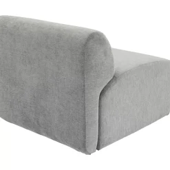 KARE Design Sofas & Couches-Lucca Mittelement Grau 76Cm