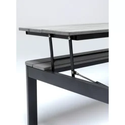 KARE Design Outdoormöbel-Multifunktions Couchtisch Holiday Schwarz