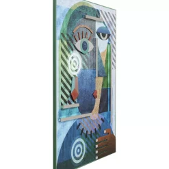 KARE Design Bilder-Objektbild Geometric Woman 100X150Cm