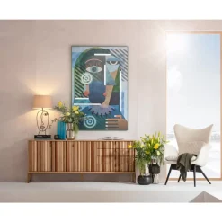 KARE Design Bilder-Objektbild Geometric Woman 100X150Cm