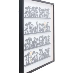 KARE Design Bilder-Objektbild Singing In The Rain 90X90Cm