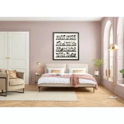 KARE Design Bilder-Objektbild Singing In The Rain 90X90Cm