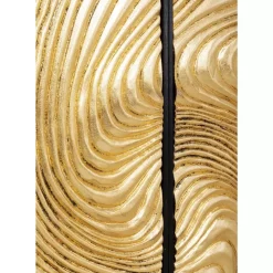 KARE Design Bilder-Objektbild Wave Gold (2/Set)