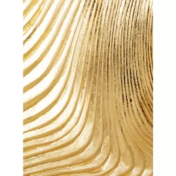 KARE Design Bilder-Objektbild Wave Gold (2/Set)