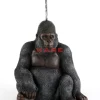 KARE Design Sonstiges & Zubehör Accessoires-Papierrollenhalter Sitting Monkey Gorilla 51Cm