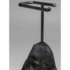 KARE Design Sonstiges & Zubehör Accessoires-Papierrollenhalter Sitting Monkey Gorilla 51Cm