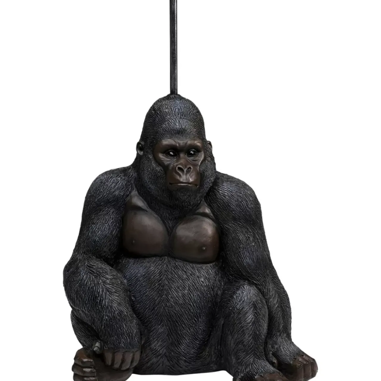 KARE Design Sonstiges & Zubehör Accessoires-Papierrollenhalter Sitting Monkey Gorilla 51Cm