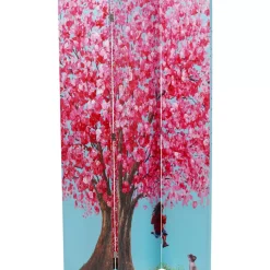 KARE Design Paravents-Paravent Boat Vs Flower Girl 120X180Cm