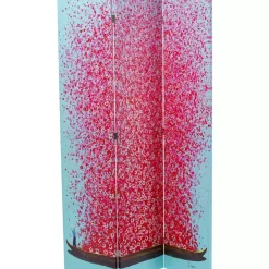KARE Design Paravents-Paravent Boat Vs Flower Girl 120X180Cm