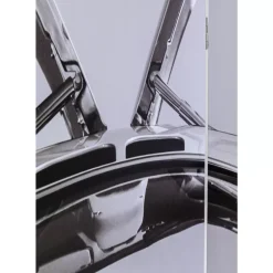 KARE Design Paravents-Paravent Triptychon Man Vs Oldtimer 120X180Cm