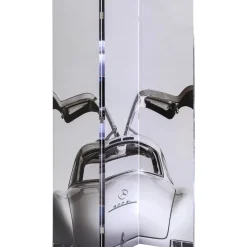 KARE Design Paravents-Paravent Triptychon Man Vs Oldtimer 120X180Cm