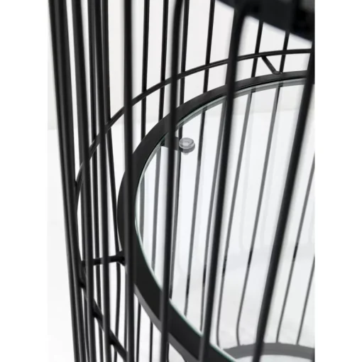 KARE Design Aufbewahrung & Ordnung-Pflanzenstander Wire Schwarz 57Cm