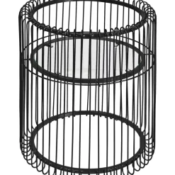 KARE Design Aufbewahrung & Ordnung-Pflanzenstander Wire Schwarz 44Cm