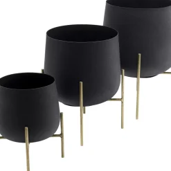 KARE Design Aufbewahrung & Ordnung-Pflanztopf Valeria (3/Set)