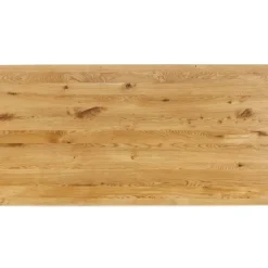 KARE Design Tische-Platte Tavola Schweizer Kante Eiche 200X100
