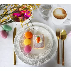 KARE Design Geschirr & Tischaccessoires-Platzteller Rosa O35