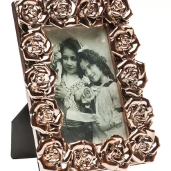 KARE Design Deko & Geschenkartikel-Rahmen Rosenbluten Rosegold 10X15Cm