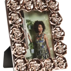 KARE Design Deko & Geschenkartikel-Rahmen Rosenbluten Rosegold 13X18Cm