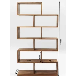 KARE Design Regale-Regal Authentico Zick Zack 180X100